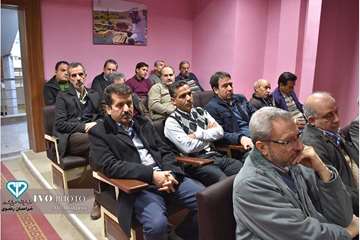 مراسم بزرگداشت دهه فجر در اداره کل دامپزشکی خراسان رضوی