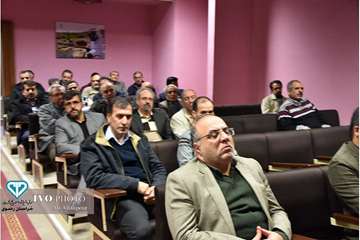 مراسم بزرگداشت دهه فجر در اداره کل دامپزشکی خراسان رضوی