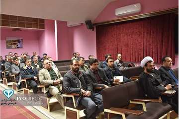 مراسم بزرگداشت دهه فجر در اداره کل دامپزشکی خراسان رضوی