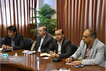 جلسه هم اندیشی معاون محترم بهداشتی و پیشگیری سازمان دامپزشکی کشور با اتحادیه مرغ تخمگذار استان و کمی