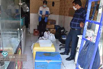 کشف و پلمپ کارگاه غیرمجاز فرآوری گوشت در مشهد  