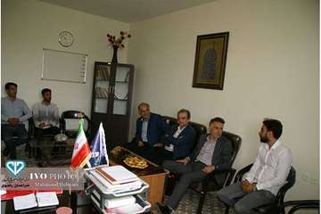 دیدار مدیرکل با فرماندار و همکاران شهرستان خوشاب