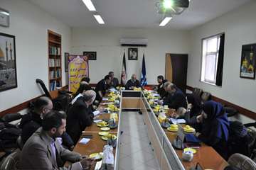 جلسه هم اندیشی کمیته بهداشت سلامت و محیط زیست خستاد خدمات سفر استان