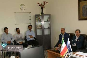 دیدار مدیرکل با فرماندار و همکاران شهرستان خوشاب