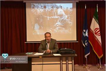 مراسم گرامیداشت هفته دفاع مقدس در اداره کل دامپزشکی خراسان رضوی