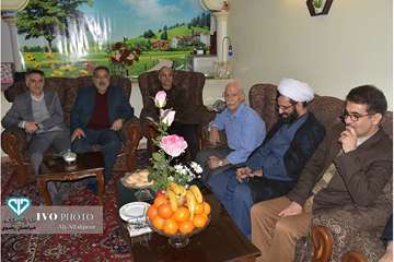 دیدار مدیرکل دامپزشکی خراسان رضوی و دیگرهمکاران از همکاران بازنشسته