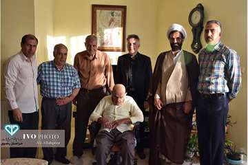 عیادت و دیدار مدیرکل دامپزشکی خراسان رضوی با بازنشستگان