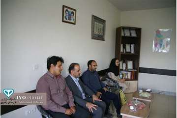 دیدار مدیرکل با فرماندار و همکاران شهرستان فیروزه