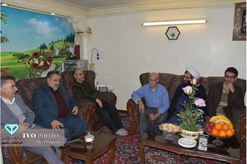 دیدار مدیرکل دامپزشکی خراسان رضوی و دیگرهمکاران از همکاران بازنشسته