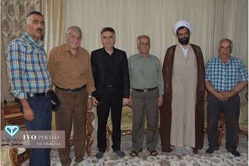 عیادت و دیدار مدیرکل دامپزشکی خراسان رضوی با بازنشستگان