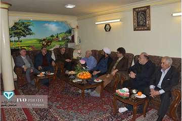 دیدار مدیرکل دامپزشکی خراسان رضوی و دیگرهمکاران از همکاران بازنشسته