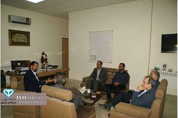 دیدار مدیرکل با فرماندار و همکاران شهرستان فیروزه