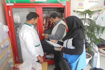 گشت مشترک دامپزشکی و دانشگاه علوم پزشکی تربت حیدریه در طرح تشدید نظارتهای بهداشتی نوروزی - 14 فروردی