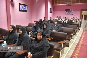 مراسم بزرگداشت دهه فجر و بزرگداشت چهلمین روز شهادت سردار سلیمانی