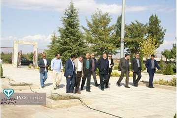 بازدید مسئولین سازمان دامپزشکی کشور و مسئولین پروژه از مرکز ملی تشخیص در گلمکان