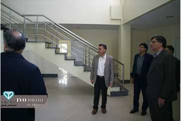 بازدید مسئولین سازمان دامپزشکی کشور و مسئولین پروژه از مرکز ملی تشخیص در گلمکان