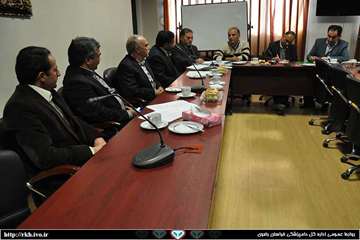 دیدار هیئت مدیره شرکت تعاونی متشکل مرغداران گناباد با مدیر کل دامپزشکی خراسان رضوی26-8-93