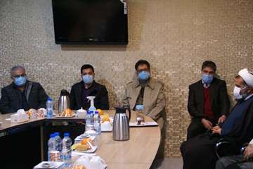 بازدید مسئول حوزه نمایندگی ولی فقیه در سازمان دامپزشکی کشور از کشتارگاه سپیدگوشت