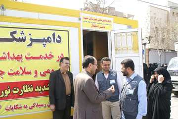 بازدید رییس سازمان دامپزشکی کشور از مراکز عرضه فرآورده های خام دامی در مشهد و دیدار با همکاران گروه 