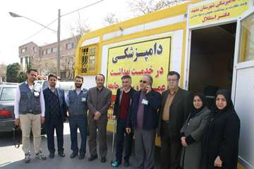 بازدید رییس سازمان دامپزشکی کشور از مراکز عرضه فرآورده های خام دامی در مشهد و دیدار با همکاران گروه 