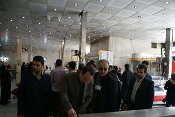 بازدید رییس سازمان دامپزشکی کشور از مراکز عرضه فرآورده های خام دامی در مشهد و دیدار با همکاران گروه 