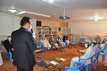 گزارش تصویری از جلسه هم اندیشی با علمای اهل تسنن در راستای برگزاری عید سعید قربان