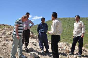 بازدید رئیس شبکه دامپزشکی مشهد از مناطق عشایری