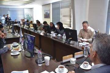 نشست خبری ستاد گرامیداشت روز ملی دامپزشکی در استان خراسان رضوی در مکان موسسه تحقیقات واکسن و سرم ساز