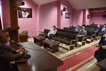 شورای هماهنگی مدیران اداره کل دامپزشکی استان خراسان رضوی با محوریت پیشگیری از کرونا و چگونگی ارائه خ