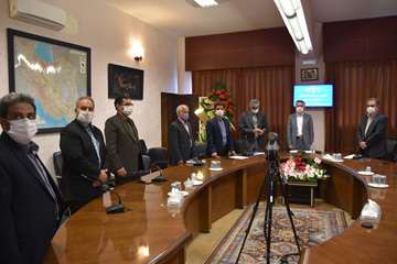 مراسم بزرگداشت روز ملی دامپزشکی و ویدئوکنفرانس با شبکه های دامپزشکی استان