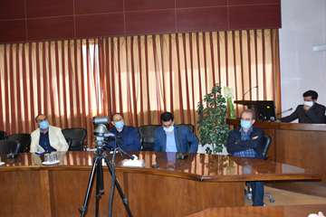 مراسم بزرگداشت روز ملی دامپزشکی و ویدئوکنفرانس با شبکه های دامپزشکی استان