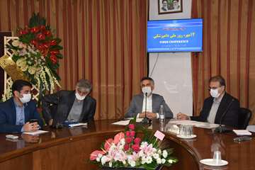 مراسم بزرگداشت روز ملی دامپزشکی و ویدئوکنفرانس با شبکه های دامپزشکی استان