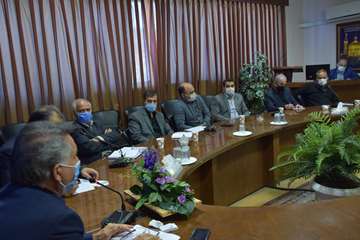 دومین جلسه ستاد پیشگیری ومقابله با آنفلوانزا پرندگان در اداره کل دامپزشکی خراسان رضوی