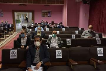 کلاس آموزشی پدافند غیر عامل در اداره کل دامپزشکی خراسان رضوی