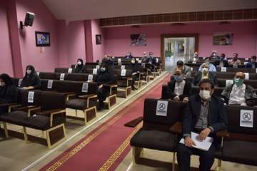 کلاس آموزشی پدافند غیر عامل در اداره کل دامپزشکی خراسان رضوی