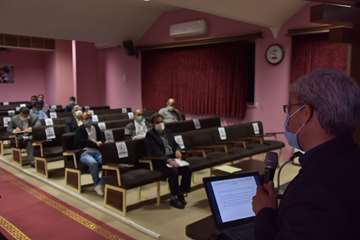 کلاس آموزشی پدافند غیر عامل در اداره کل دامپزشکی خراسان رضوی