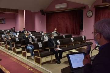 کلاس آموزشی پدافند غیر عامل در اداره کل دامپزشکی خراسان رضوی