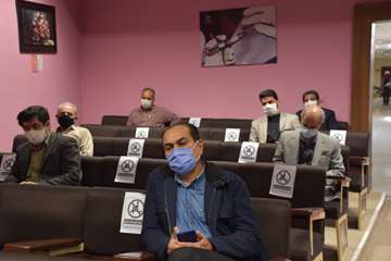 جلسه مدیریت و پیشگیری از بیماری کوید 19