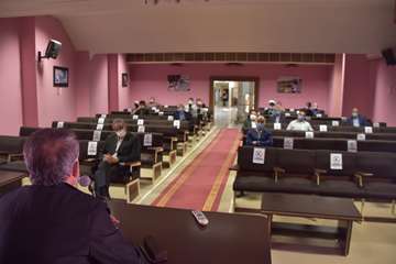 جلسه مدیریت و پیشگیری از بیماری کوید 19