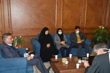  بازدید نماینده مردم نیشابور در مجلس شورای اسلامی از اداره کل