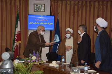 مراسم تکریم و معارفه مدیرکل دامپزشکی خراسان رضوی