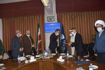 مراسم تکریم و معارفه مدیرکل دامپزشکی خراسان رضوی