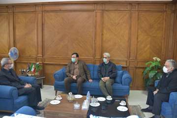 دیدار مدیرکل پشتیبانی امور دام استان خراسان رضوی با مدیر کل