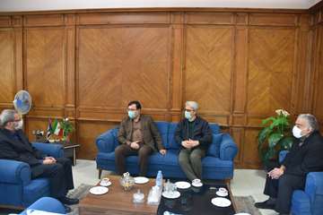 دیدار مدیرکل پشتیبانی امور دام استان خراسان رضوی با مدیر کل