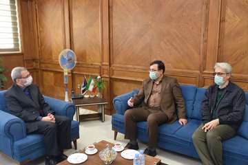 دیدار مدیرکل پشتیبانی امور دام استان خراسان رضوی با مدیر کل