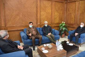 دیدار مدیرکل پشتیبانی امور دام استان خراسان رضوی با مدیر کل