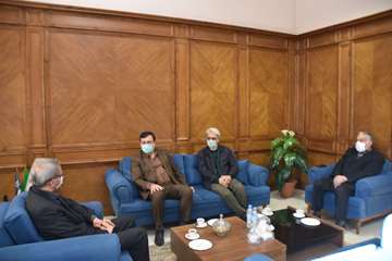 دیدار مدیرکل پشتیبانی امور دام استان خراسان رضوی با مدیر کل