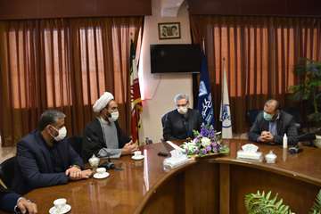 دیدار امام جمعه و فرماندار و مسئولین شهرستان کلات با مدیرکل