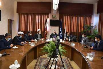 دیدار امام جمعه و فرماندار و مسئولین شهرستان کلات با مدیرکل