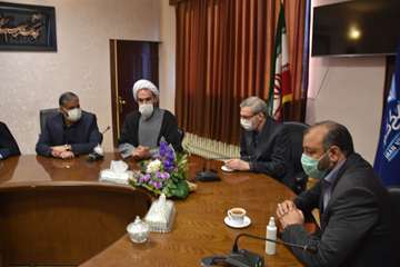 دیدار امام جمعه و فرماندار و مسئولین شهرستان کلات با مدیرکل